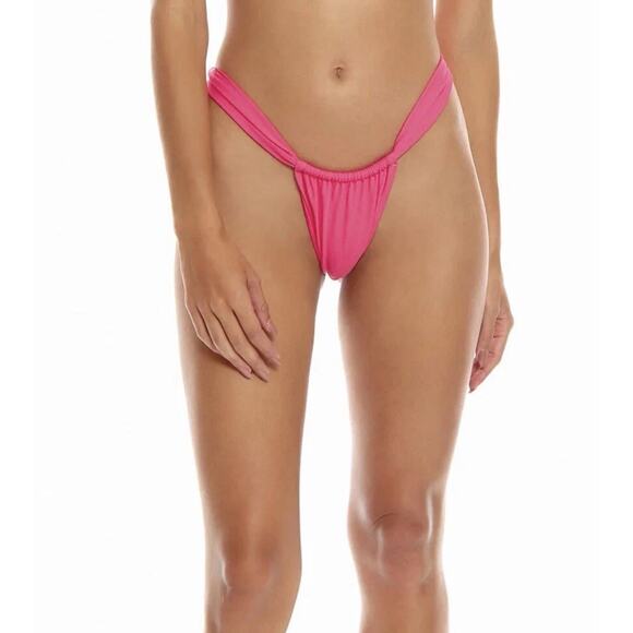 NWT Agua Bendita Bikini Elsa Bottom Pink XL - Picture 1 of 4